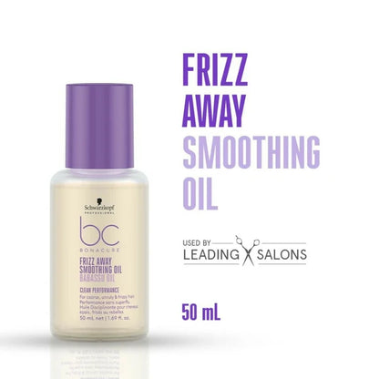 Schwarzkopf Professional Bonacure Frizz Away Smoothing Oil with Babassu Oil - 50 ml