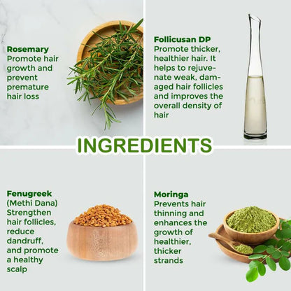 Jovees Herbal Rosemary Water Spray With Follicusan DP - 200 ml