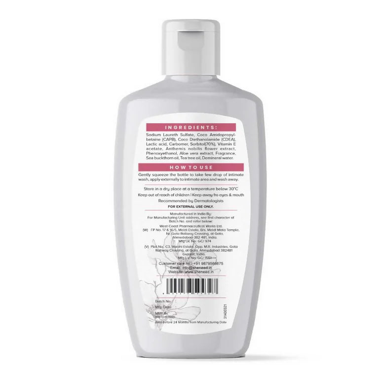 SheNeed 24hr Odor Control Feminine Intimate Wash - 100 ml