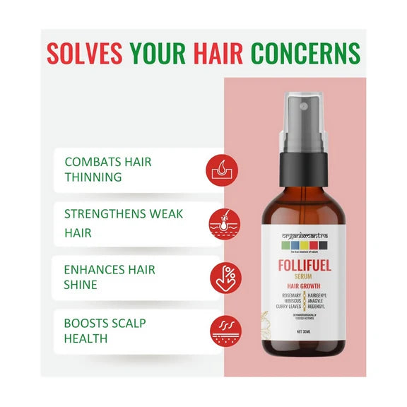 Organix Mantra FolliFuel Hair Growth Serum - 30 ml
