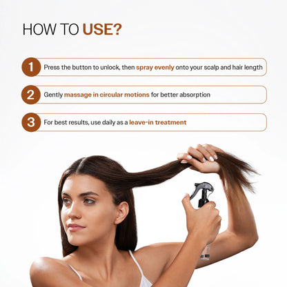 Bare Anatomy Nature x Science Fenugreek and Curry Leaves Hair Strengthening Spray - 200 ml