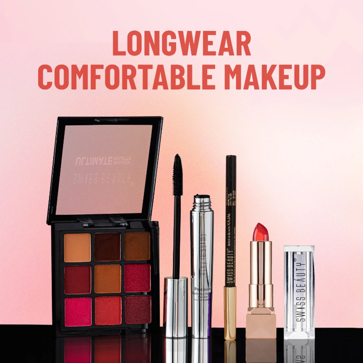 Swiss Beauty Gel Lipstick - 01 - 3.6 gm