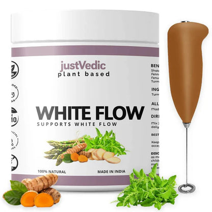 Just Vedic White Flow Drink Mix - 200 gm