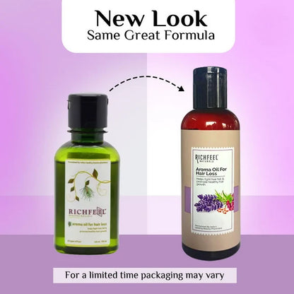Richfeel Hair Loss Oil with Rosemary Lavender & Grapeseed - 100 ml