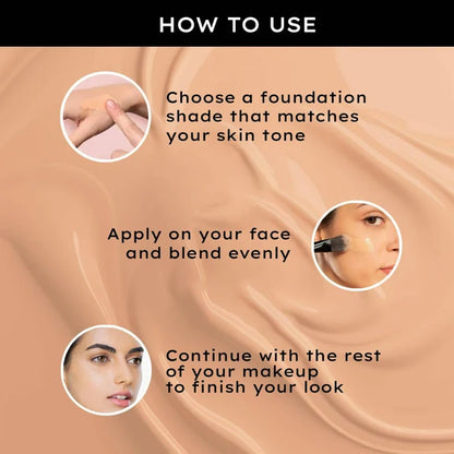Faces Canada Flawless Matte Foundation - Rich Ivory - 30 ml