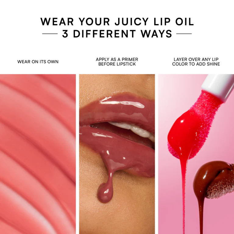 Gush Beauty Balmy Glossy Tinted Lip Oil - Rose Mauve - 5 ml