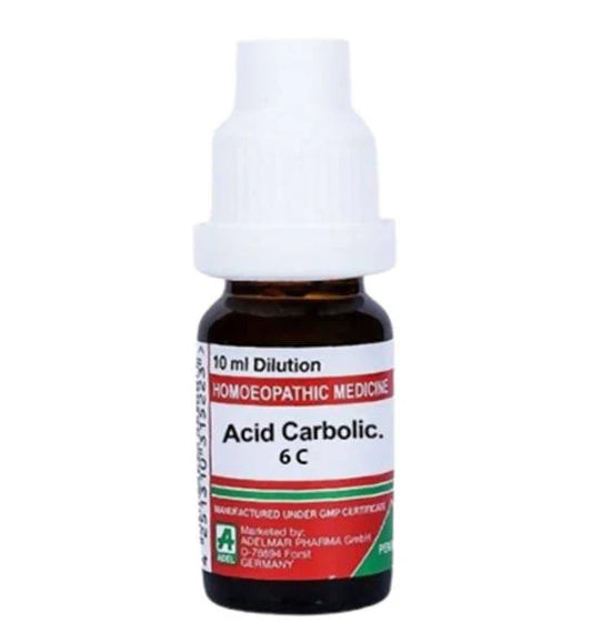 Adel Homeopathy Acid Carbolic Dilution -6 CH
