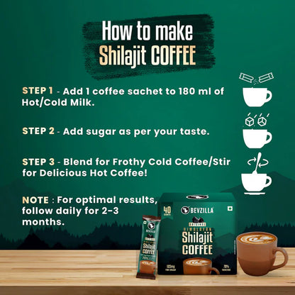 Bevzilla Himalayan SJ Coffee - 2.5 gm - Pack of 40
