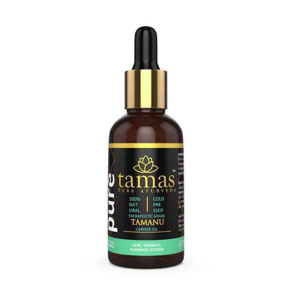 Tamas Pure Ayurveda 100% Natural Tamanu Cold-Pressed Carrier Oil - 30 ml