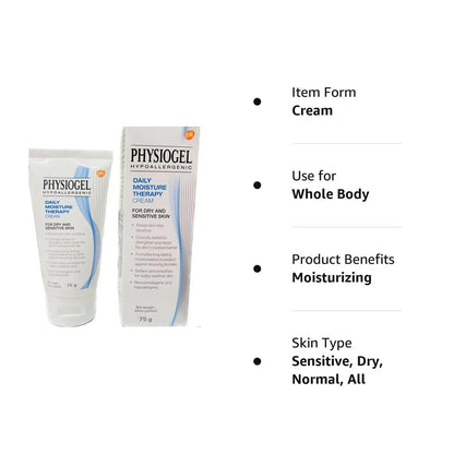 Physiogel Hypoallergenic Daily Moisture Therapy Cream -75 gm