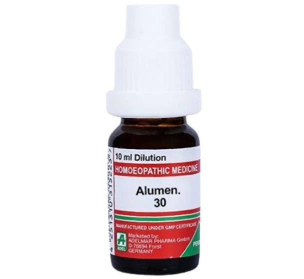 Adel Homeopathy Alumen Dilution -30 CH