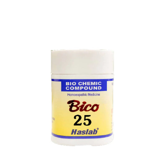 Haslab Homeopathy Bico 25 Biochemic Compound Tablets -20 gm