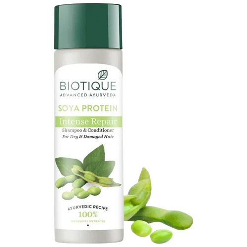 Biotique Advanced Ayurveda Bio Soya Protein Fresh Nourishing Shampoo