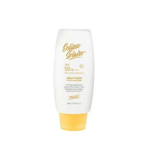 Eclipse Solaire Aqua Fusion Sunscreen - 5X Protection With SPF 50 PA+++ - 60 ml
