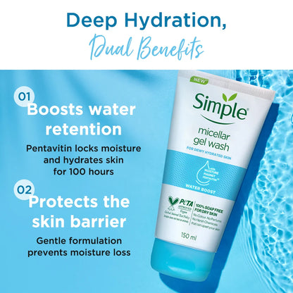 Micellar Facial Wash & Gel Creme Combo
