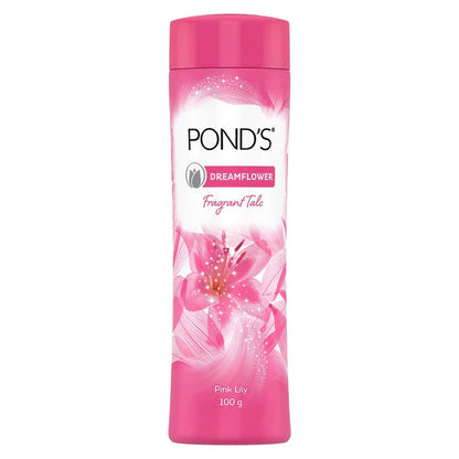 Ponds Dreamflower Fragrant Talc Powder, Pink Lilly - 100gm