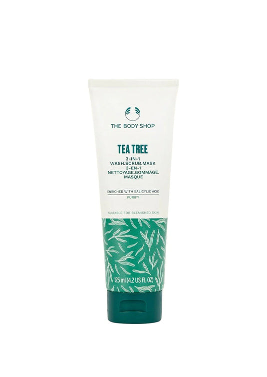 The Body Shop Tea Tree 3 IN 1 Wash Scrub Mask