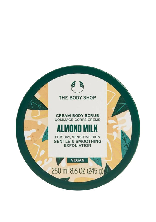 The Body Shop Almond Milk & Honey Gently Exfoliating Cream Scrub -