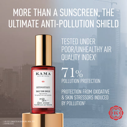 Kama Ayurveda Amsuman Daily Shield Sunscreen