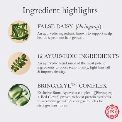 Kama Ayurveda Bringaras Densifying & Fortifying Scalp Concentrate
