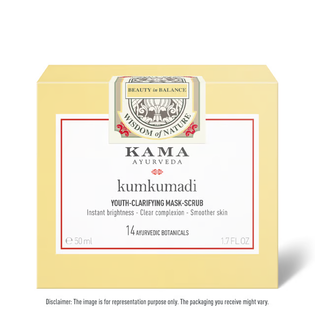Kama Ayurveda Kumkumadi Youth-Clarifying Mask-Scrub