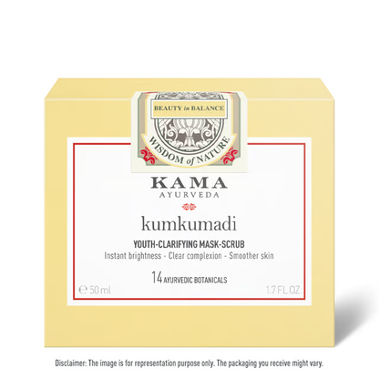 Kama Ayurveda Kumkumadi Youth-Clarifying Mask-Scrub