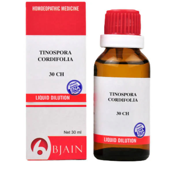 Bjain Homeopathy Tinospora Cordifolia Dilution -3X- 30 ml - Pack of 2