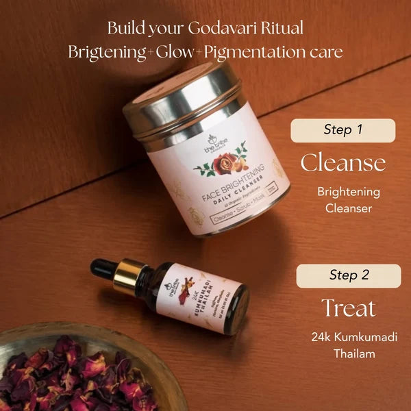 24k Kumkumadi Thailam - Saffron Glow Facial Oil