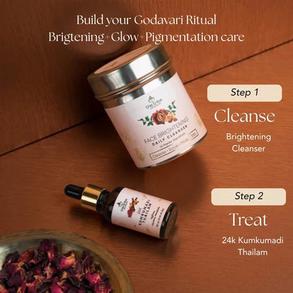 24k Kumkumadi Thailam - Saffron Glow Facial Oil