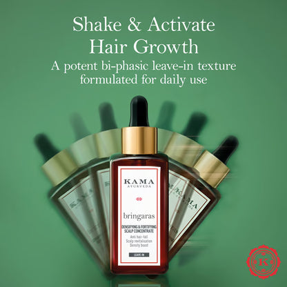 Kama Ayurveda Bringaras Densifying & Fortifying Scalp Concentrate