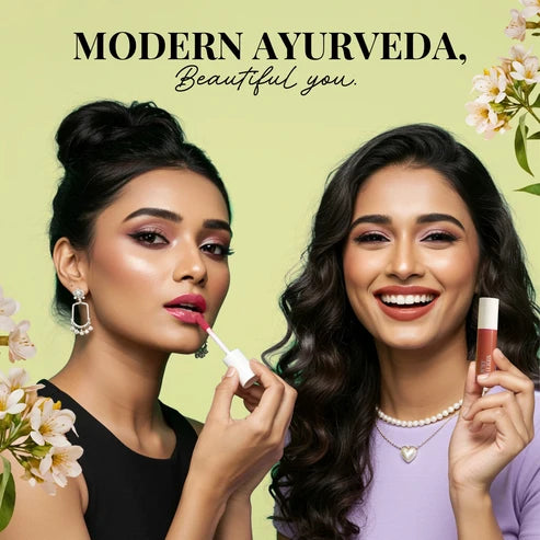 Herb Enriched Matte Liquid Lipstick Kit- Set of 5