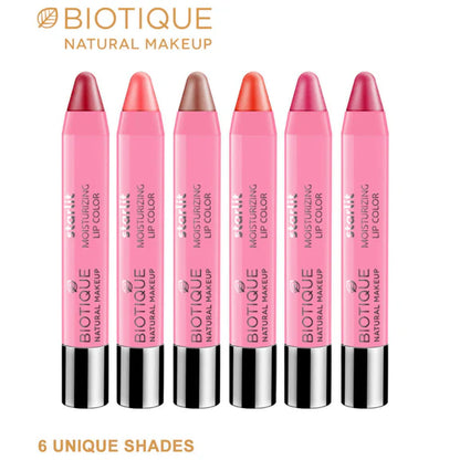 Biotique Starlit Moisturising Lipstick - Crimson Pop - 3.5 gm
