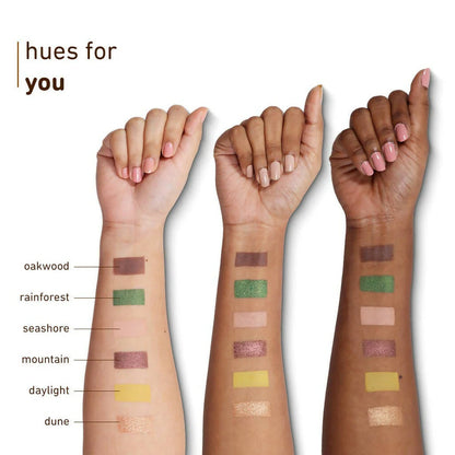 Plum In Your Element Eyeshadow Palette Easy to Blend 6-in-1 Palette 03 Earth - 10 gm