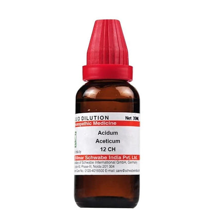 Dr. Willmar Schwabe India Acidum Aceticum Dilution -30 CH