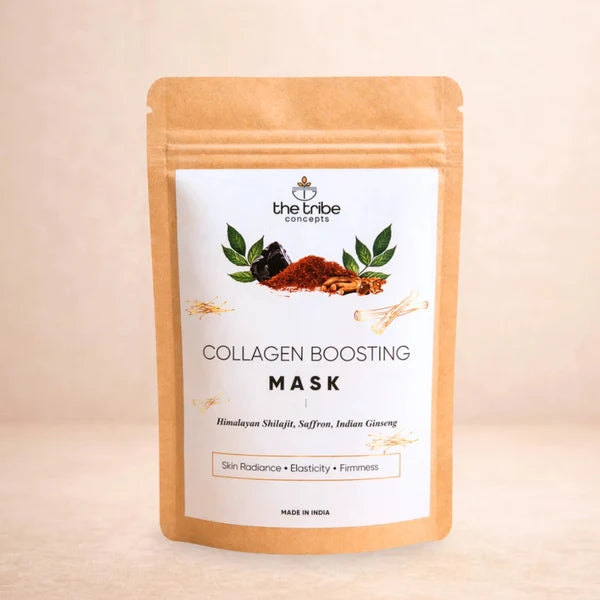 Anti-Ageing Collagen Mask - Shilajit & Ashwagandha to Reduces Wrinkles & Fine Lines