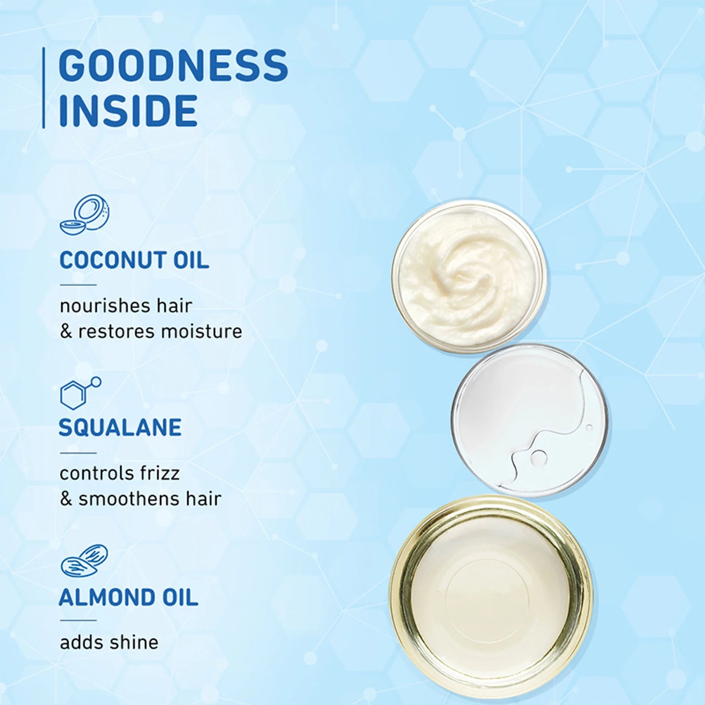 Plum Coconut & Squalane Nutri-Shine Hair Serum For Smooth- Shiny Hair - 75 ml