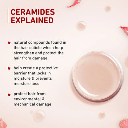 Plum Hibiscus & Ceramides Conditioner For Healthy- Long Hair - 175 gm