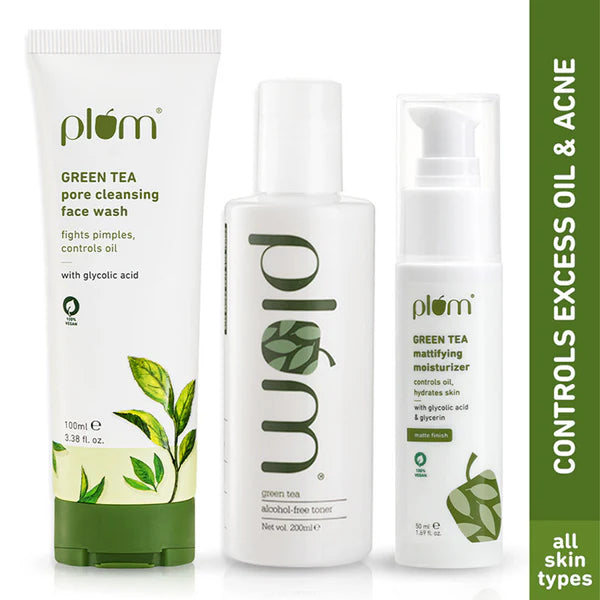 Plum Green Tea Daily C-T-M Kit - combo