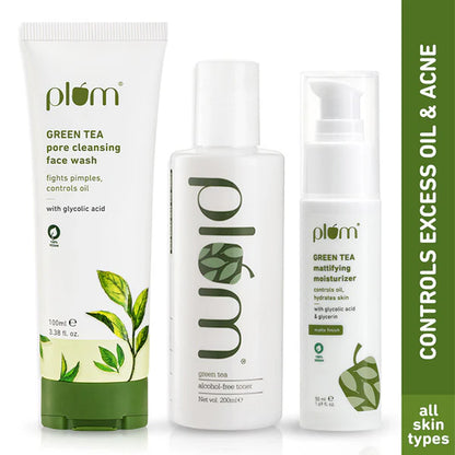 Plum Green Tea Daily C-T-M Kit - combo