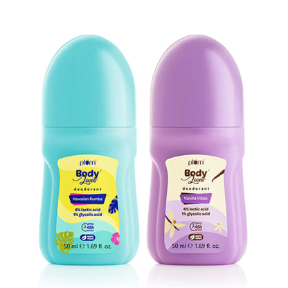 Plum BodyLovin' Beaches & Bakeries Deodrant Roll-On Duo - combo