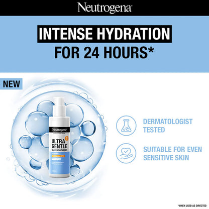 Neutrogena Ultra Gentle Daily Face Moisturizer With SPF 15 - 100 ml