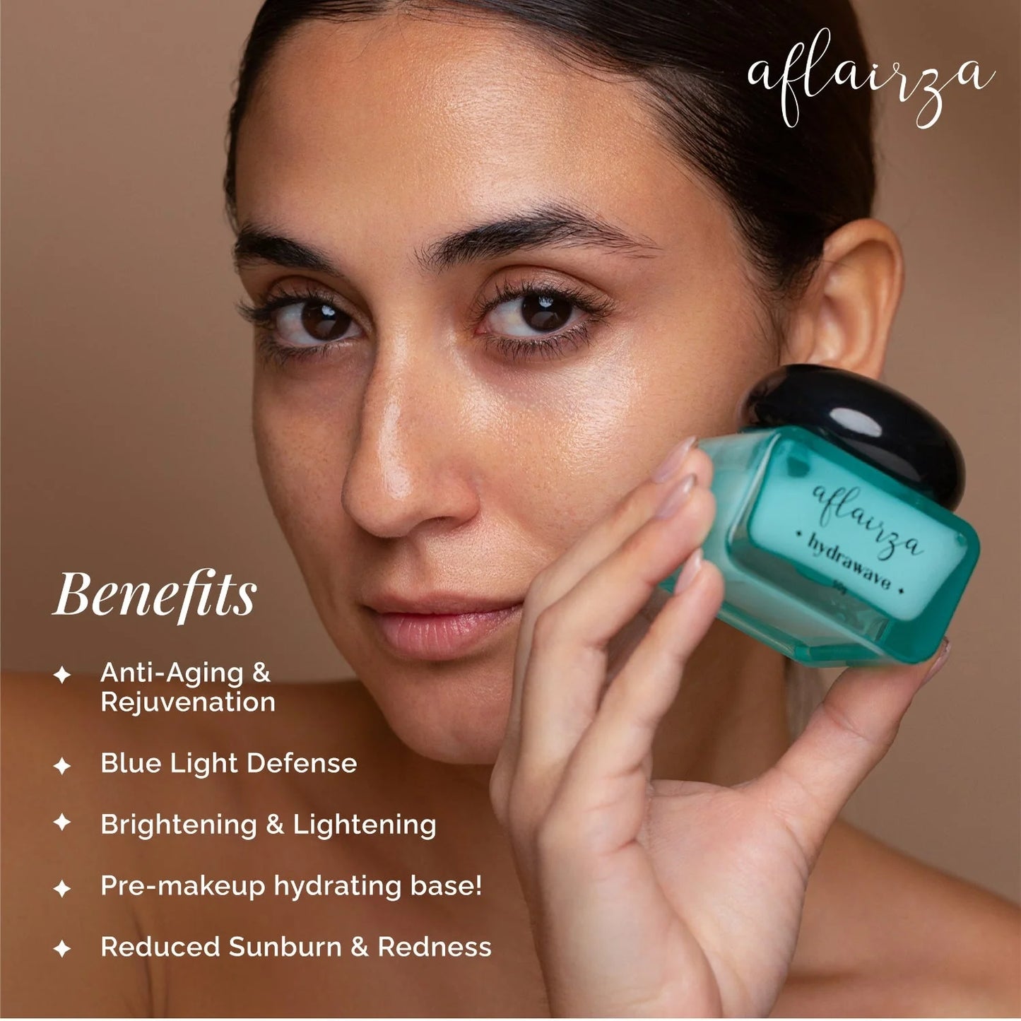 Aflairza Hydrawave Water-Based Face Moisturizer for Deep Hydration For All Skin Types - 30 gm