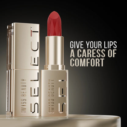 Swiss Beauty Select Creme Touch Hydrating Lipstick - 7 Noble Nude - 3 gm