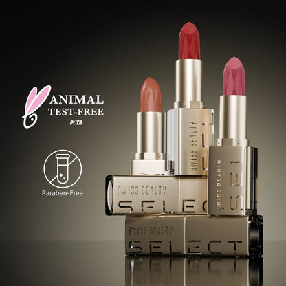 Swiss Beauty Select Creme Touch Hydrating Lipstick - 7 Noble Nude - 3 gm