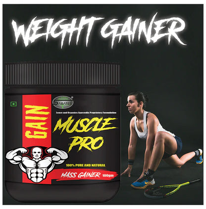Sabates Gain Muscle Pro Mass Gainer - 100 gm