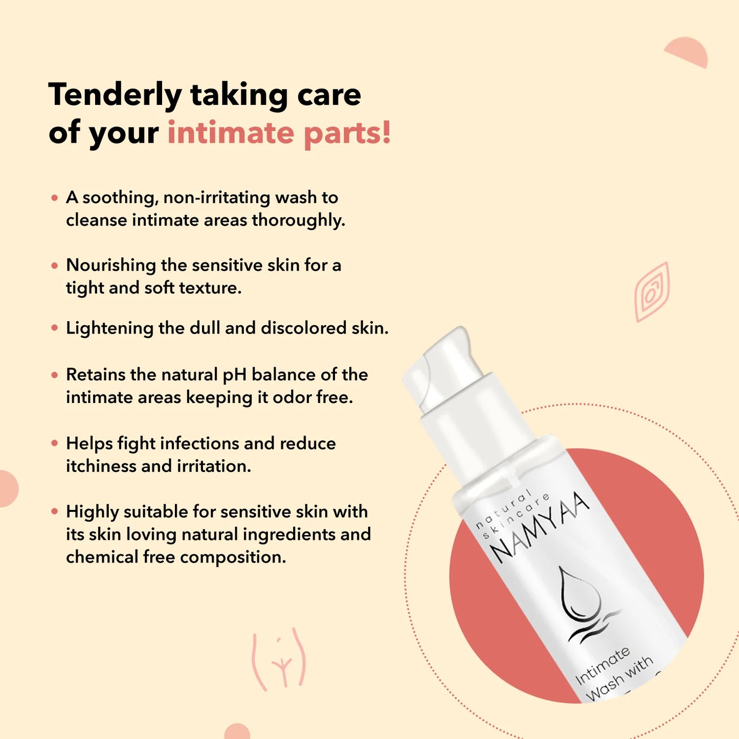 Namyaa Intimate Hygeine Wash - 100 ml