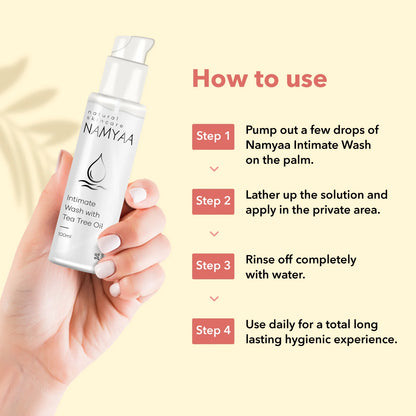 Namyaa Intimate Hygeine Wash - 100 ml