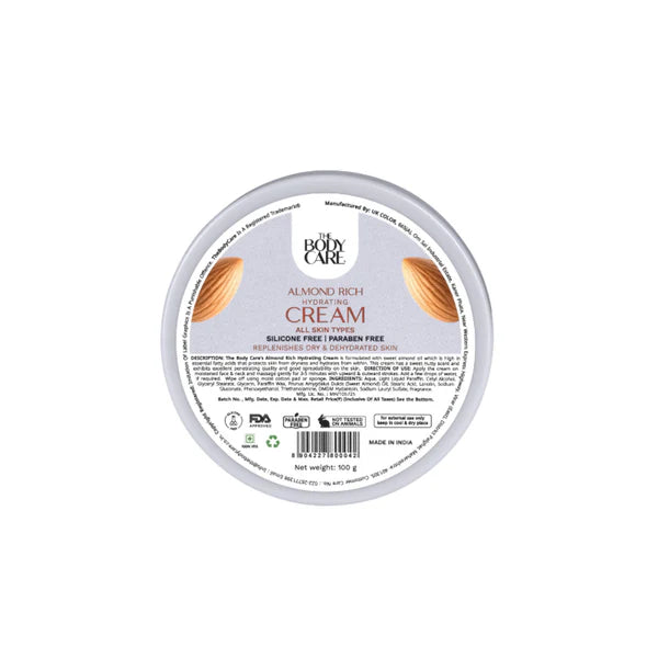 The Body Care Almond Cream - 100 gm