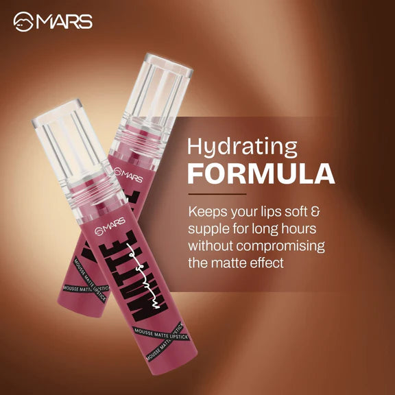 MARS Cosmetics Matte Muse Mousse Lipstick - 14 Runway Queen - 3 ml