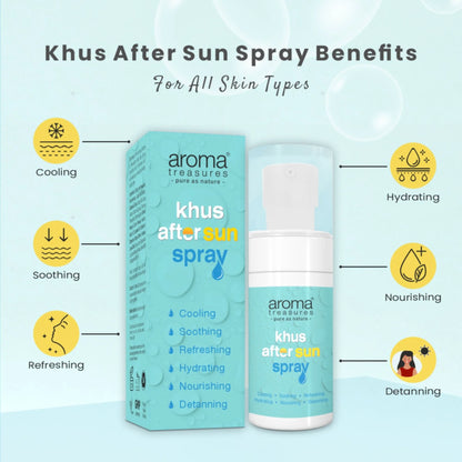 Aroma Treasures Khus After Sun Cooling Spray - 50 ml